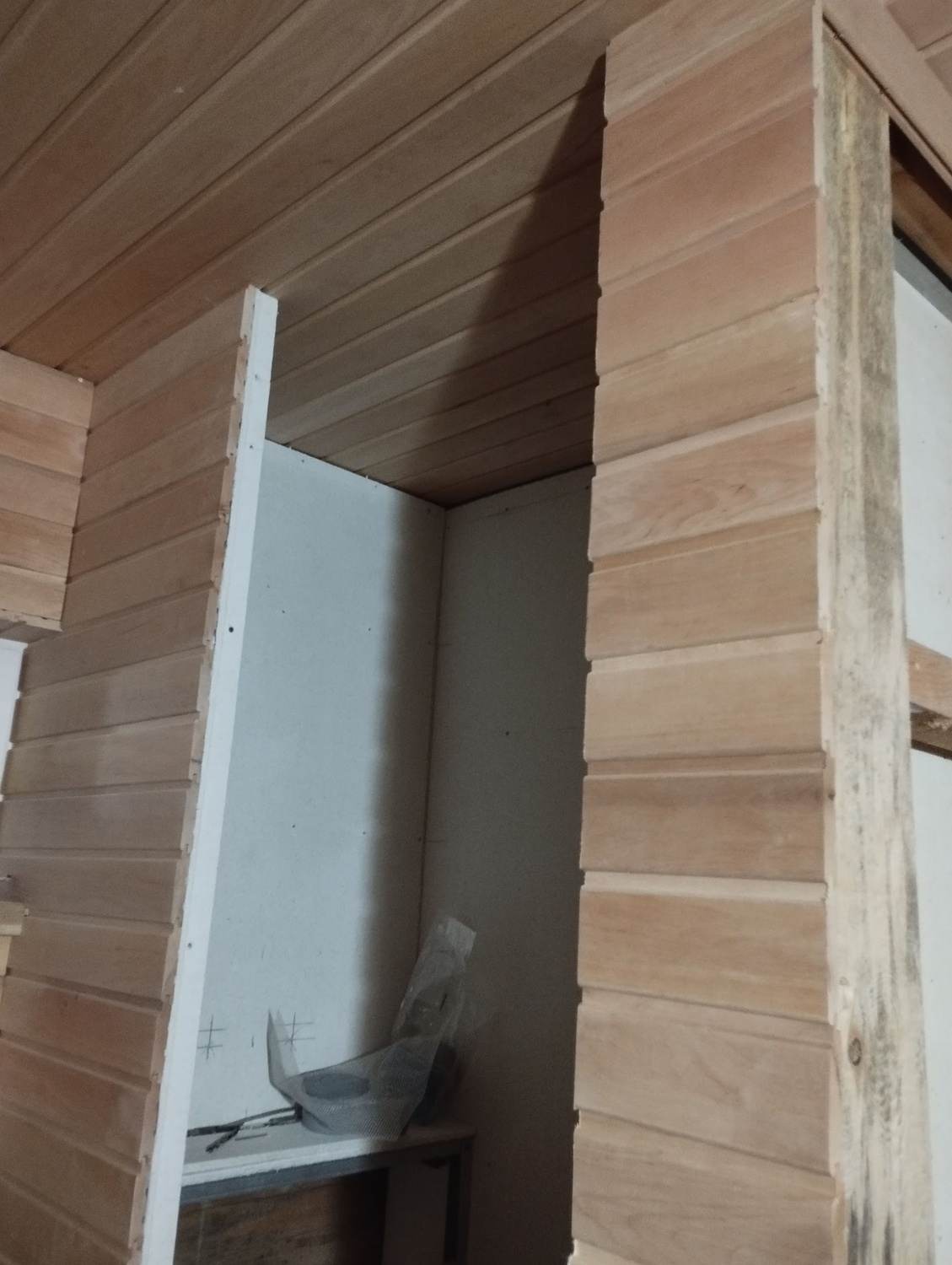 Вагонка короткая длинна, полок из ольхи и осины